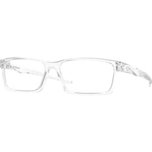 Occhiali vista  Oakley Ox8060 overhead cod. colore 806003 Uomo Squadrata Trasparente