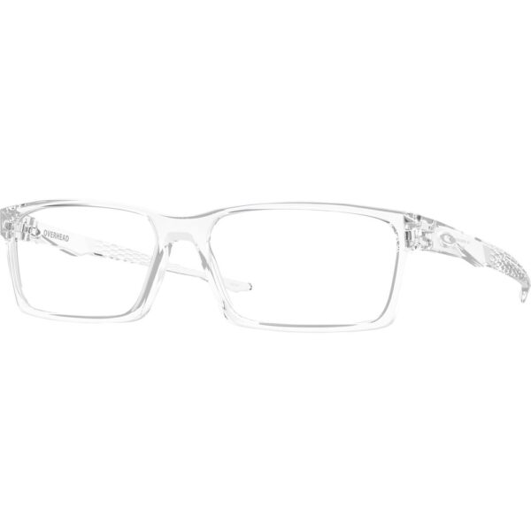 Occhiali vista  Oakley Ox8060 overhead cod. colore 806003 Uomo Squadrata Trasparente