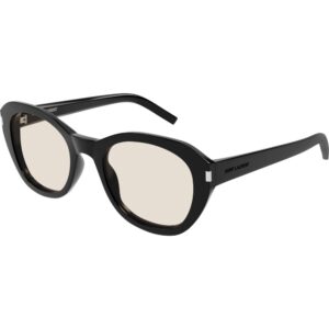 Occhiali da sole  Saint laurent Sl 604 cod. colore 001 Unisex Squadrata Nero