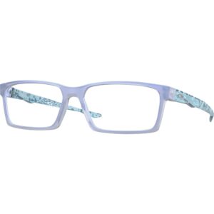 Occhiali vista  Oakley Ox8060 overhead cod. colore 806006 Uomo Squadrata Blu