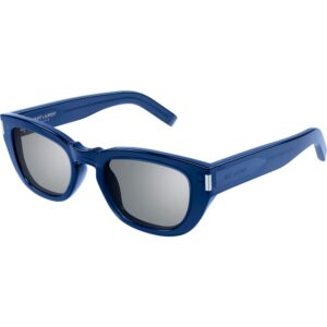 Occhiali da sole  Saint laurent Sl 601 cod. colore 006 Uomo Squadrata Blu