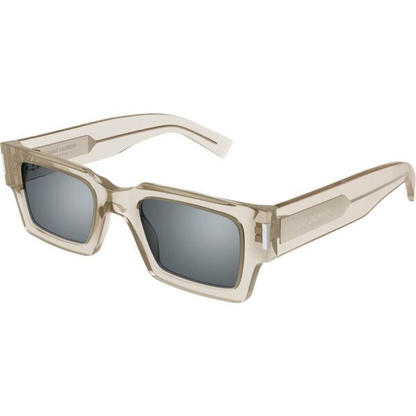 Occhiali da sole  Saint laurent Sl 572 cod. colore 003 Unisex Squadrata Beige