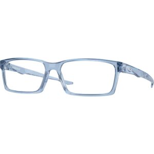 Occhiali vista  Oakley Ox8060 overhead cod. colore 806007 Uomo Squadrata Blu