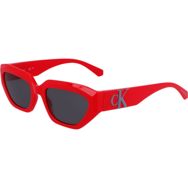 Occhiali da sole  Calvin klein Ckj23652s cod. colore 600 Unisex Squadrata Rosso