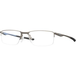 Occhiali vista  Oakley Ox3218 socket 5.5 cod. colore 321813 Uomo Squadrata Grigio