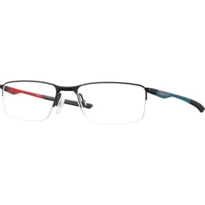 Occhiali vista  Oakley Ox3218 socket 5.5 cod. colore 321814 Uomo Squadrata Nero