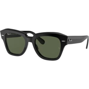 Occhiali da sole  Ray - ban Rb2186 state street cod. colore 901/58 Unisex Squadrata Nero