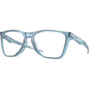 Occhiali vista  Oakley Ox8058 the cut cod. colore 805806 Uomo Squadrata Blu