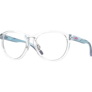 Occhiali vista  Oakley Oy8027d aglow cod. colore 802703 Bambino Rotonda Trasparente