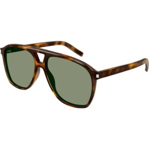 Occhiali da sole  Saint laurent Sl 596 dune cod. colore 002 Donna Pilot Havana