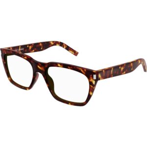 Occhiali vista  Saint laurent Sl 598 opt cod. colore 002 Uomo Squadrata Havana