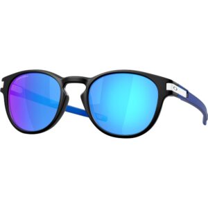 Occhiali da sole  Oakley Oo9265 latch cod. colore 926570 Uomo Rotonda Nero