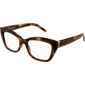 Occhiali vista  Saint laurent Sl m117 cod. colore 002 Donna Cat eye Havana