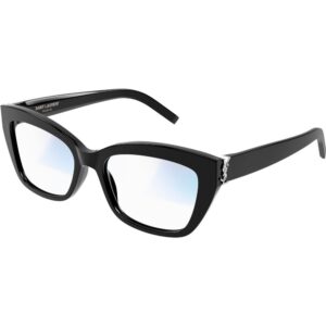 Occhiali da sole  Saint laurent Sl m117 sun cod. colore 001 Donna Cat eye Nero