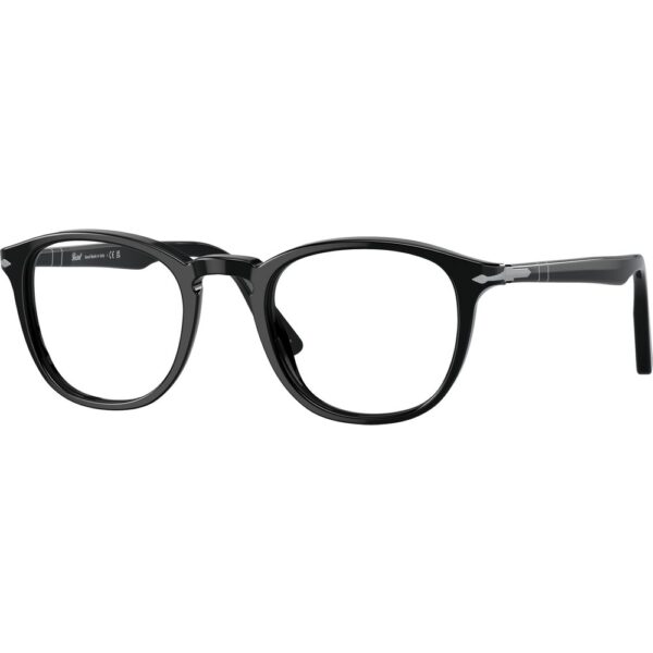 Occhiali vista  Persol Po3143v  cod. colore 95 Uomo Rotonda Nero