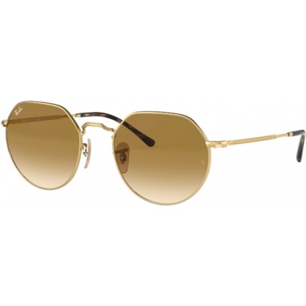 Occhiali da sole  Ray - ban Rb3565 jack cod. colore 001/51 Unisex Geometrica Oro