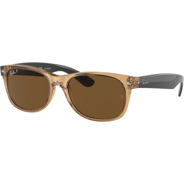 Occhiali da sole  Ray - ban Rb2132 new wayfarer cod. colore 945/57 Unisex Squadrata Giallo