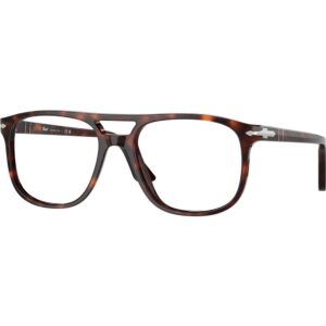 Occhiali vista  Persol Po3329v greta cod. colore 24 Unisex Pilot Tartaruga