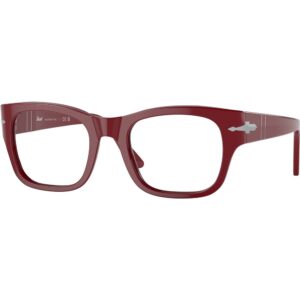 Occhiali vista  Persol Po3297v  cod. colore 1172 Unisex Squadrata Rosso