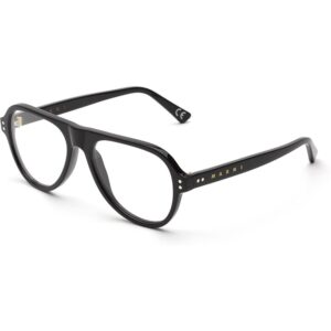 Occhiali vista  Marni Blue ridge mountains cod. colore black 5ip Unisex Pilot Nero