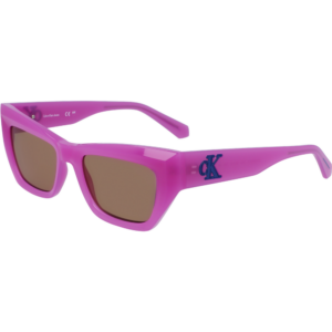 Occhiali da sole  Calvin klein Ckj23641s cod. colore 540 Unisex Farfalla Lilla