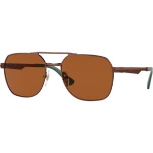 Occhiali da sole  Persol Po1004s  cod. colore 112453 Unisex Squadrata Marrone