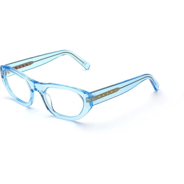 Occhiali vista  Marni Laamu atoll cod. colore crystal light blue kjb Unisex Rotonda Azzurro