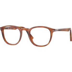 Occhiali vista  Persol Po3143v  cod. colore 96 Uomo Rotonda Marrone