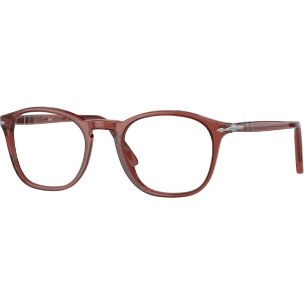 Occhiali vista  Persol Po3007v cod. colore 1104 Uomo Squadrata Rosso