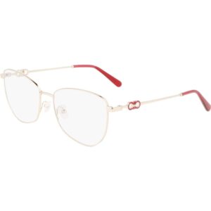 Occhiali vista  Ferragamo Sf2214 cod. colore 712 Donna Geometrica Oro