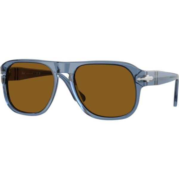 Occhiali da sole  Persol Po3310s jean cod. colore 121833 Unisex Squadrata Blu