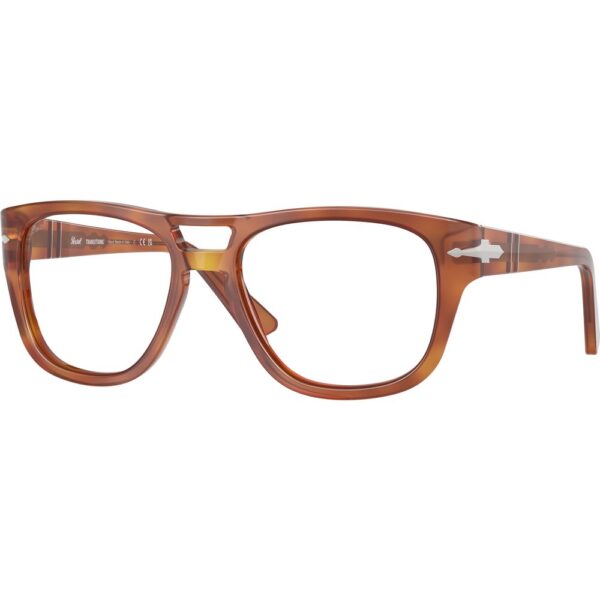 Occhiali da sole  Persol Po3366s  cod. colore 96/gj Unisex Squadrata Marrone