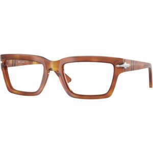 Occhiali da sole  Persol Po3363s  cod. colore 96/gj Uomo Squadrata Marrone