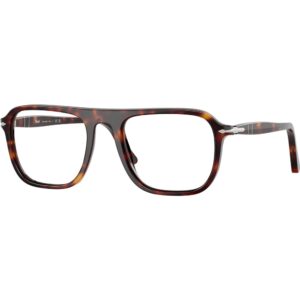 Occhiali vista  Persol Po3359v jacques cod. colore 24 Unisex Squadrata Tartaruga