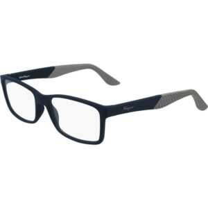 Occhiali vista  Ferragamo Sf2908 cod. colore 401 Uomo Squadrata Blu