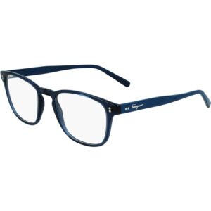 Occhiali vista  Ferragamo Sf2913 cod. colore 402 Uomo Squadrata Blu