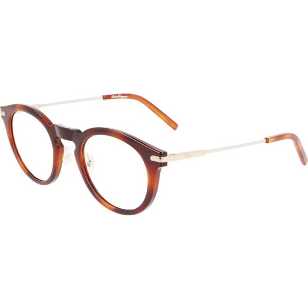 Occhiali vista  Ferragamo Sf2906 cod. colore 240 Unisex Rotonda Havana