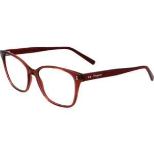 Occhiali vista  Ferragamo Sf2912 cod. colore 611 Donna Squadrata Rosso