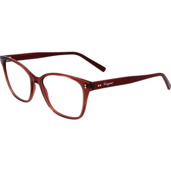 Occhiali vista  Ferragamo Sf2912 cod. colore 611 Donna Squadrata Rosso