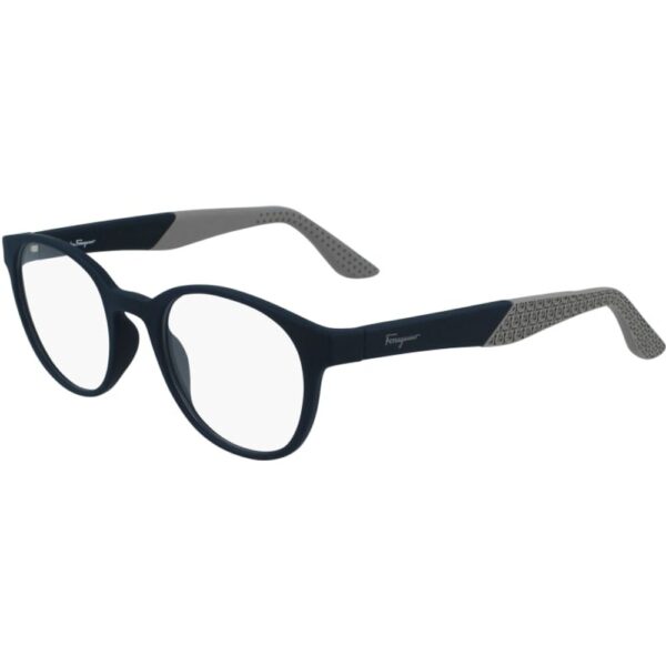 Occhiali vista  Ferragamo Sf2909 cod. colore 401 Uomo Rotonda Blu