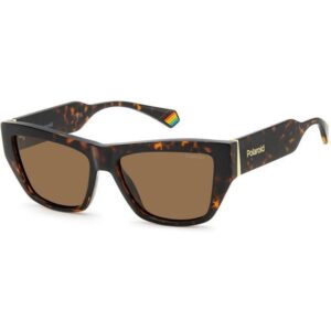 Occhiali da sole  Polaroid Pld 6210/s/x cod. colore 086/sp Donna Cat eye Havana