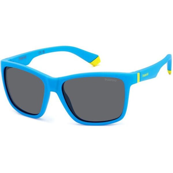 Occhiali da sole  Polaroid Pld 8057/s cod. colore fll/m9 Junior Squadrata Blu