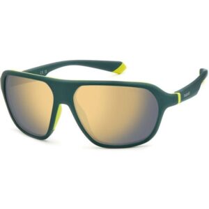 Occhiali da sole  Polaroid Pld 2152/s cod. colore dld/lm Unisex Squadrata Verde