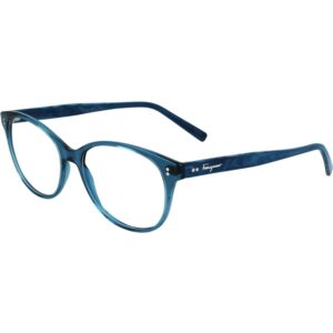 Occhiali vista  Ferragamo Sf2911 cod. colore 431 Donna Rotonda Blu