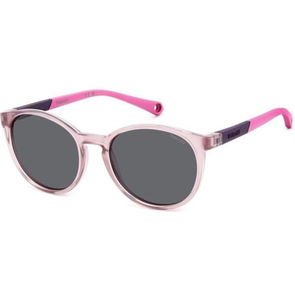 Occhiali da sole  Polaroid Pld 8059/s cod. colore 35j/m9 Bambino Panthos Rosa