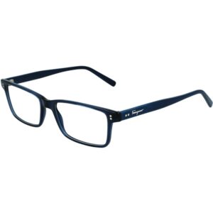 Occhiali vista  Ferragamo Sf2914 cod. colore 402 Uomo Squadrata Blu