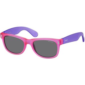 Occhiali da sole  Polaroid P0115 cod. colore iub/y2 Bambino Squadrata Rosa