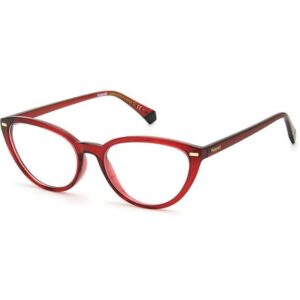 Occhiali vista  Polaroid Pld d432 cod. colore c9a Donna Cat eye Rosso