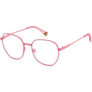 Occhiali vista  Polaroid Pld d450 cod. colore 35j Donna Geometrica Rosa