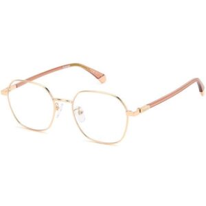 Occhiali vista  Polaroid Pld d474/g cod. colore ddb Unisex Geometrica Oro/rame